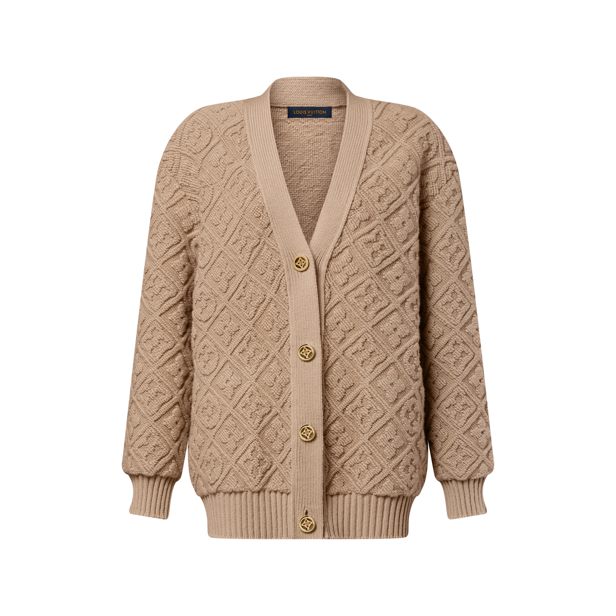 Monogram Toweling Cardigan - Ready-to-Wear | LOUIS VUITTON