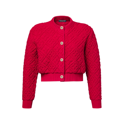 Monogram Toweling Cardigan in Women's Ready-to-Wear Tops and Shirts collections by Louis Vuitton (Product zoom)
