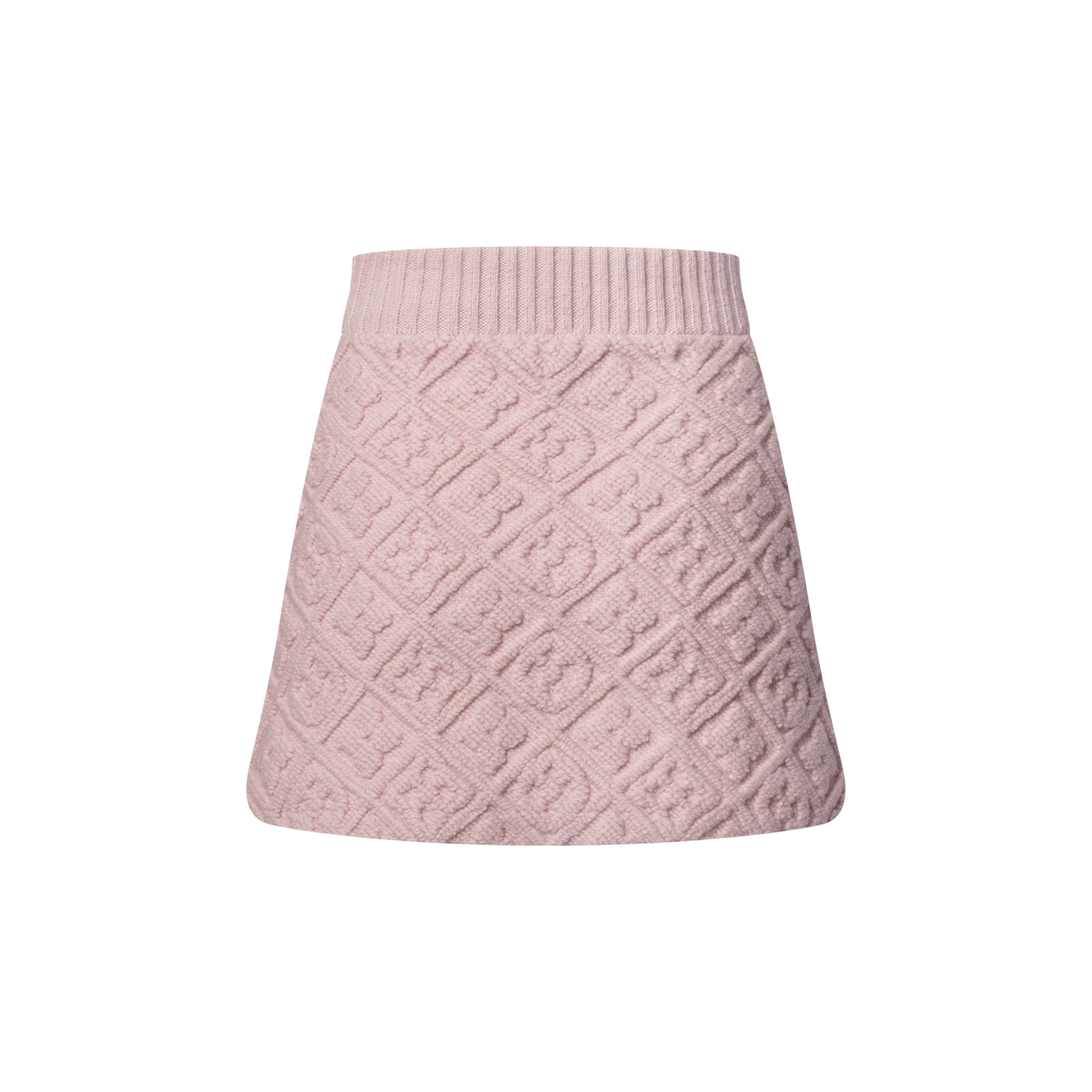 Monogram Toweling Mini Skirt  in Women