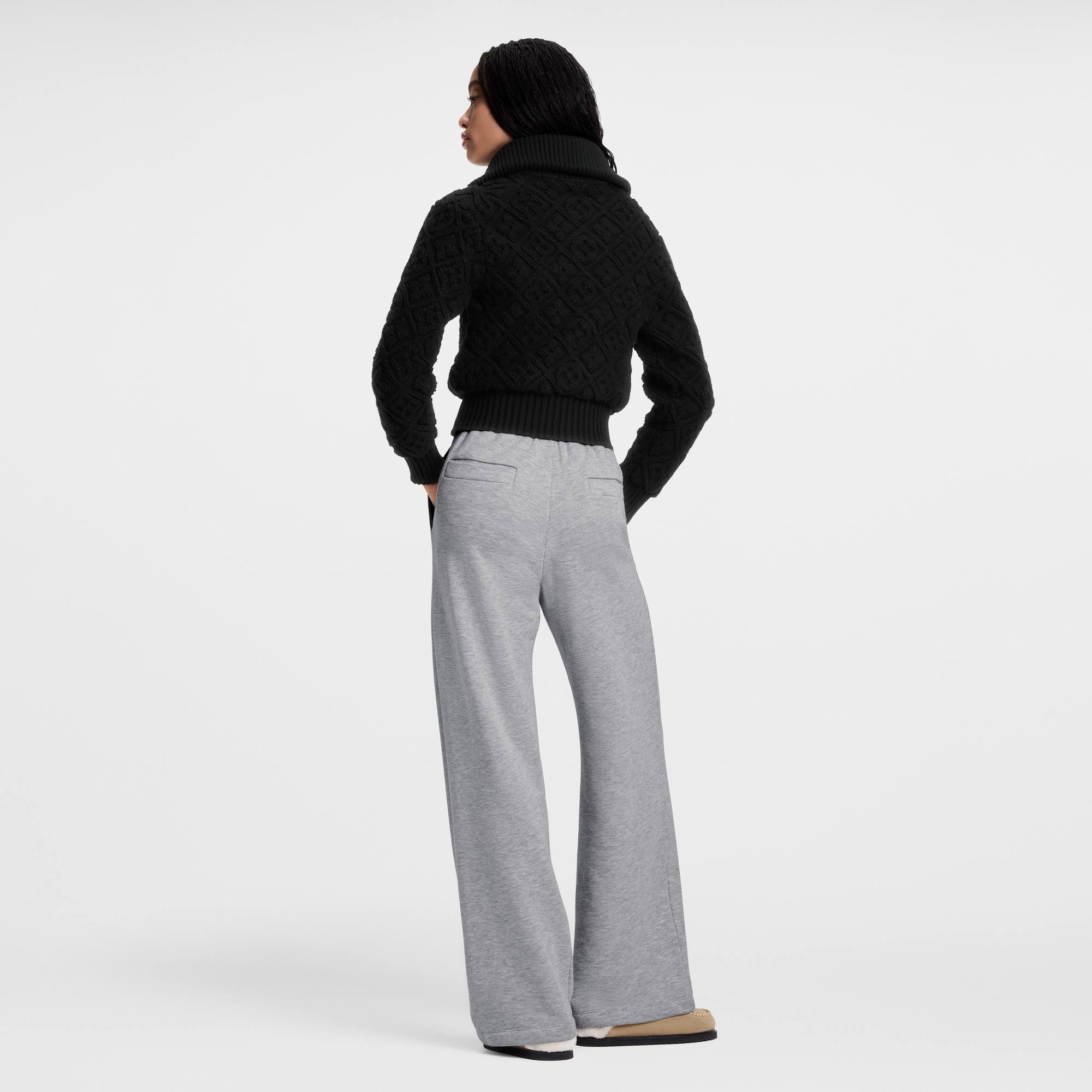 Monogram Toweling Zip-Up Jacket  in Women