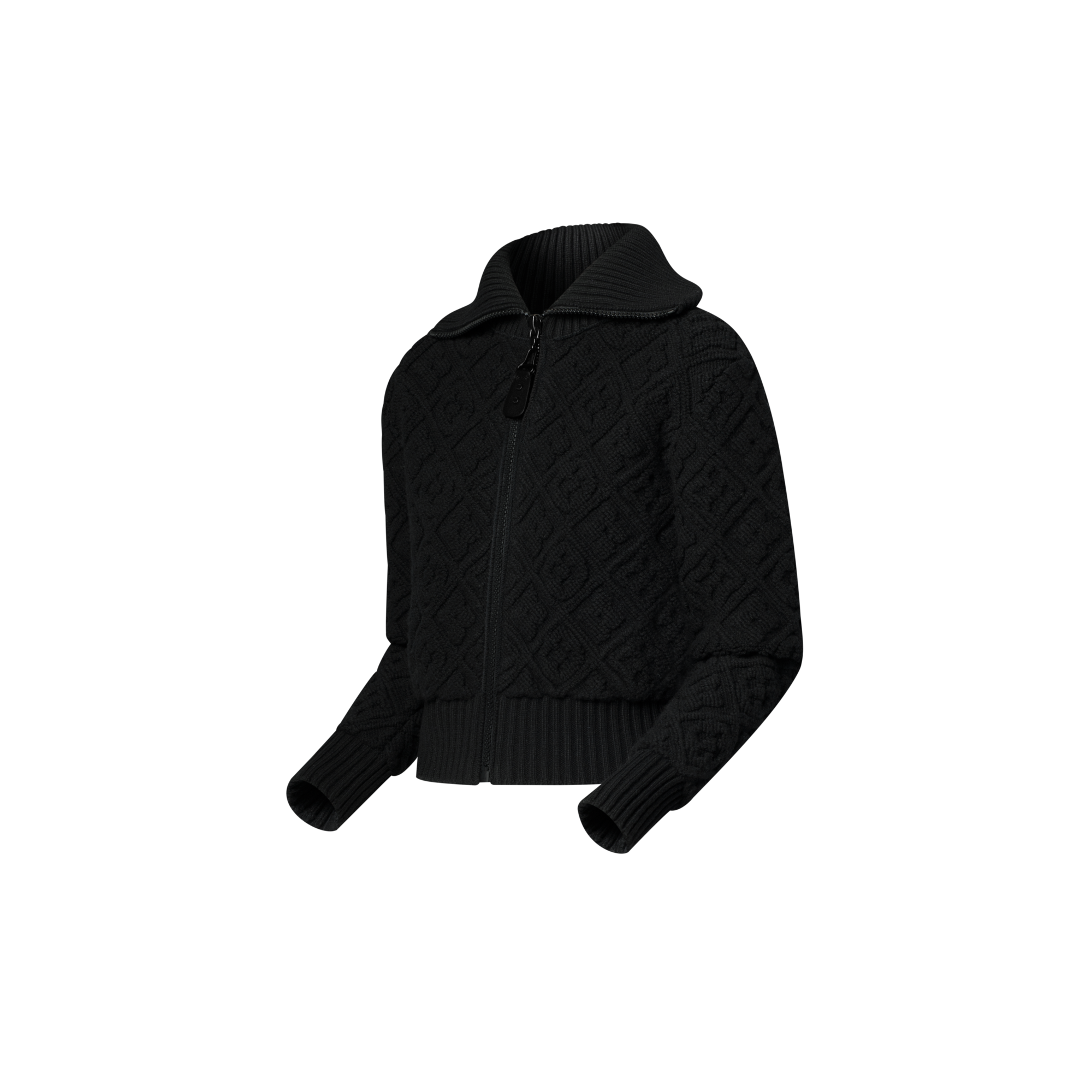 Monogram Toweling Zip-Up Jacket  in Women