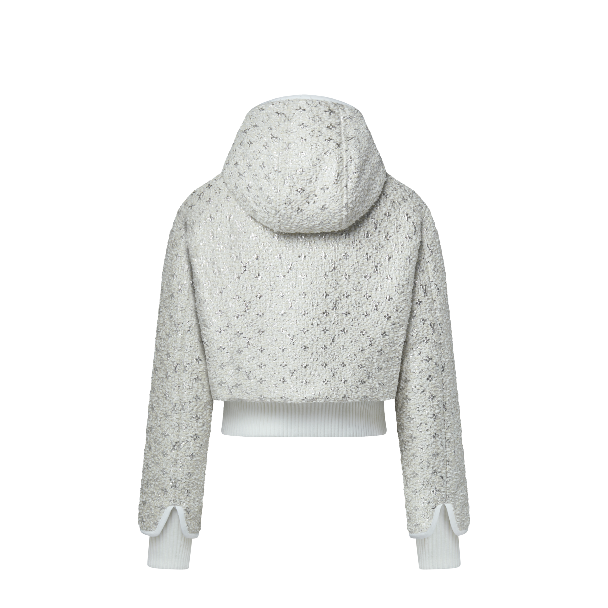 Monogram Tweed Cropped Jacket  in Women