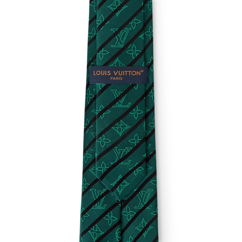 Monogram Varsity Tie back view
