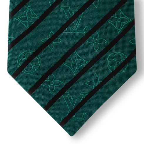 Monogram Varsity Tie detail view