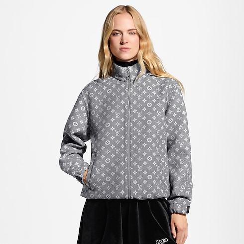 Monogram Zip-Up Jacket in Women's Ready-to-Wear Coats and Jackets collections by Louis Vuitton (Product zoom)