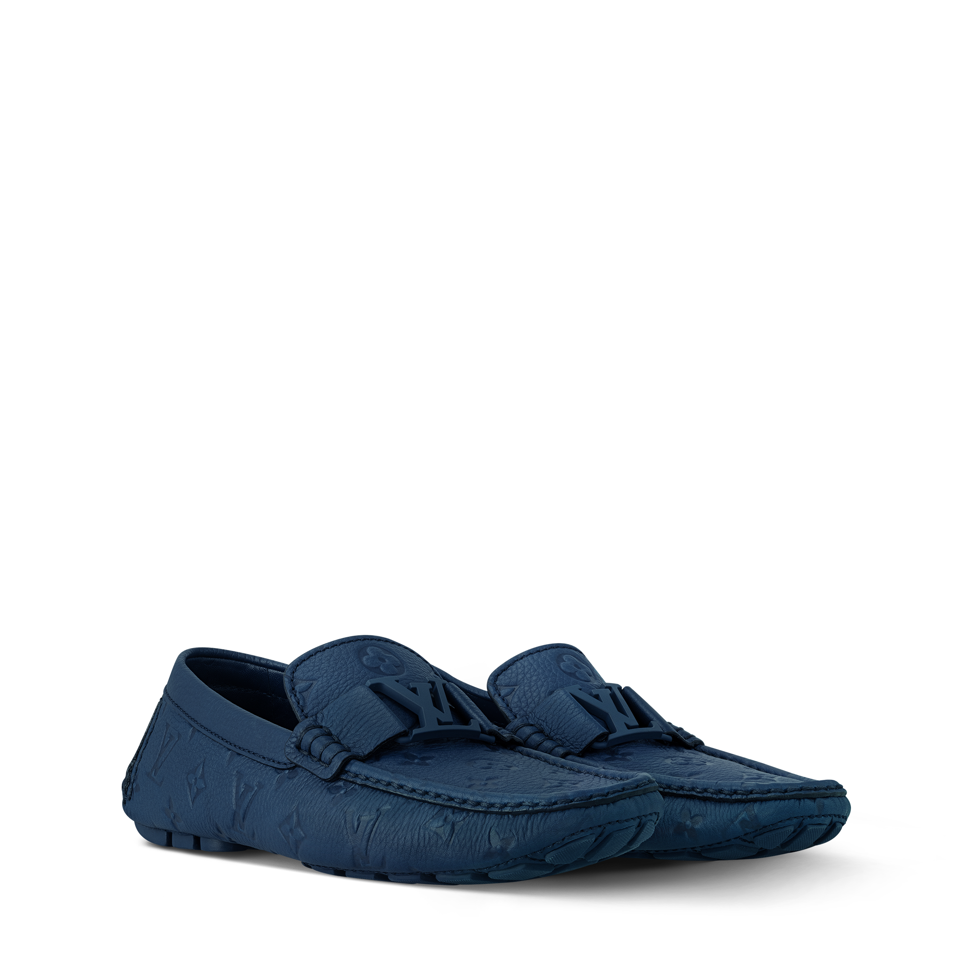 Louis Vuitton Monte Carlo Suede Moccasins Louis Vuitton 2020 Brown Calf Leather Monte Carlo Moccasin  main image 4