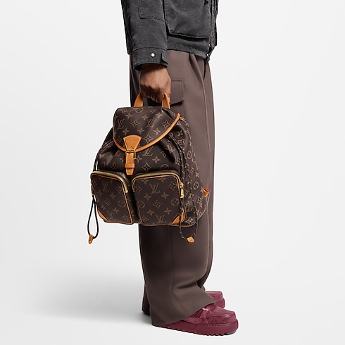 Montsouris Cargo Backpack Autres Cuirs Monogram in Bags and Small Leather Goods's Men Bags Newness collections by Louis Vuitton (Product zoom)