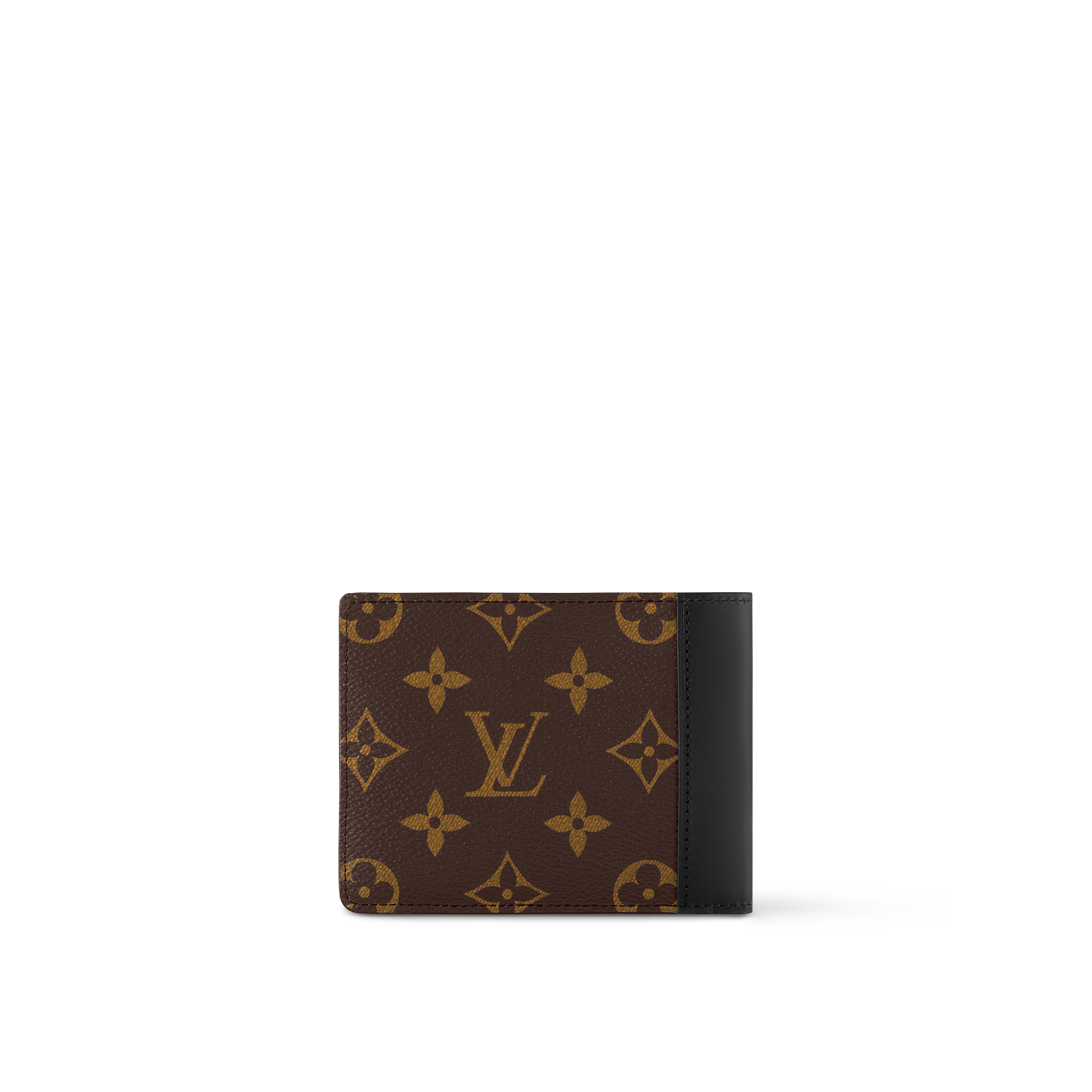 Multiple Wallet Monogram Macassar Canvas in Men