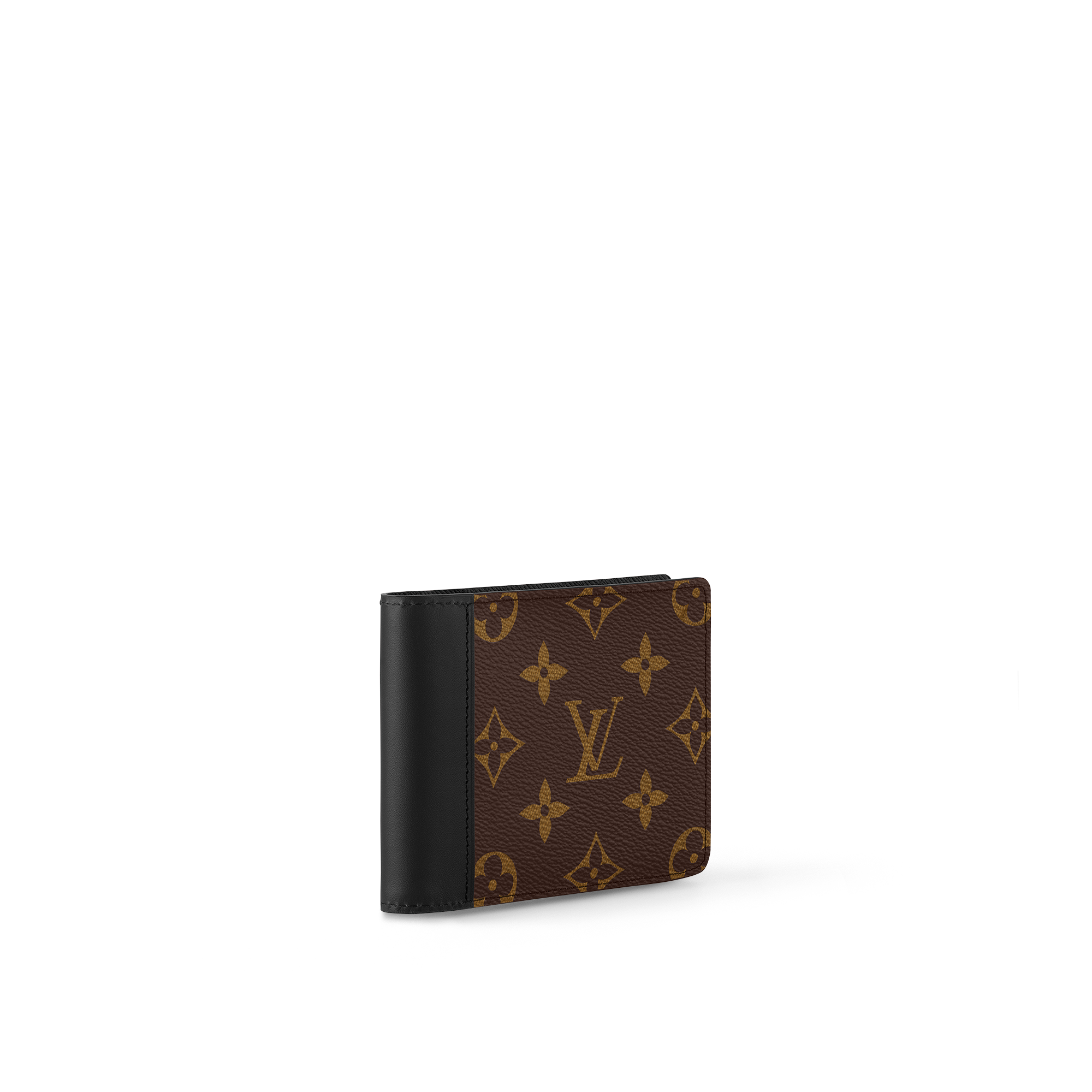 Multiple Wallet Monogram Macassar Canvas in Men