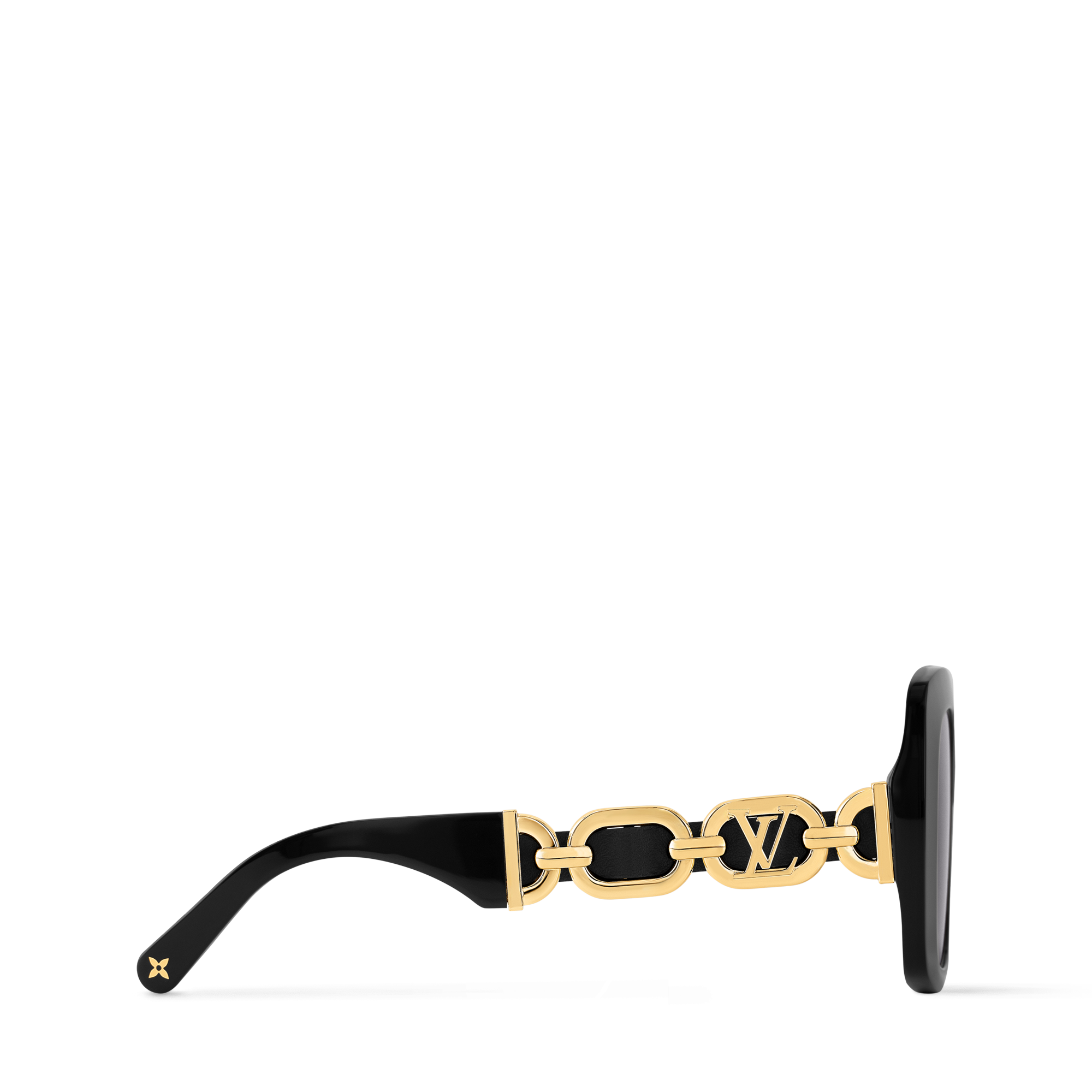 My LV Chain Braided Maxi Square Sunglasses S00 in Women