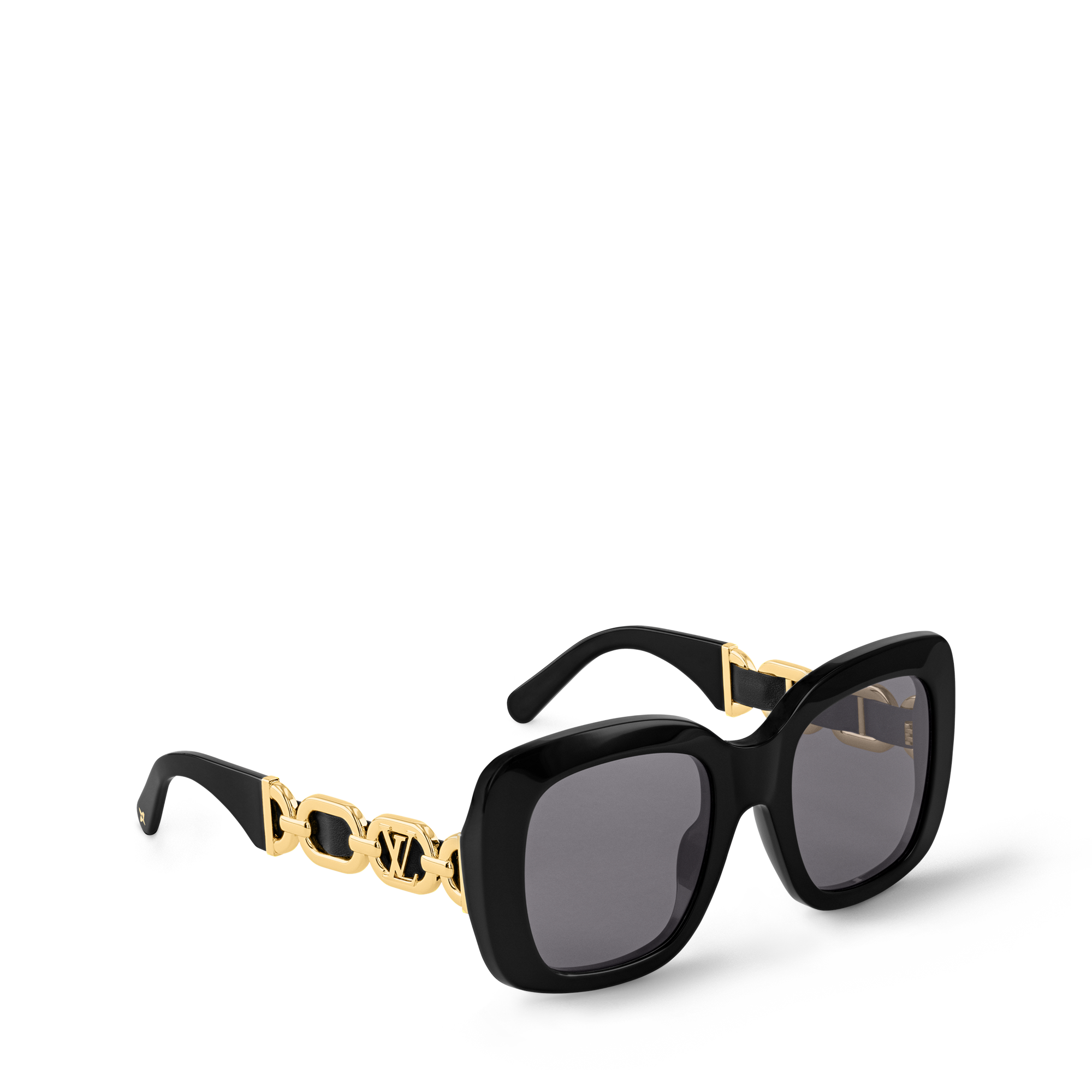 My LV Chain Braided Maxi Square Sunglasses S00 in Women