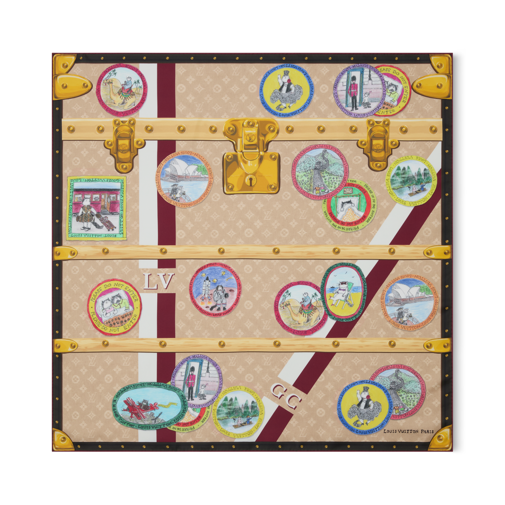 My LV Trunk Square 90 S00 in Women