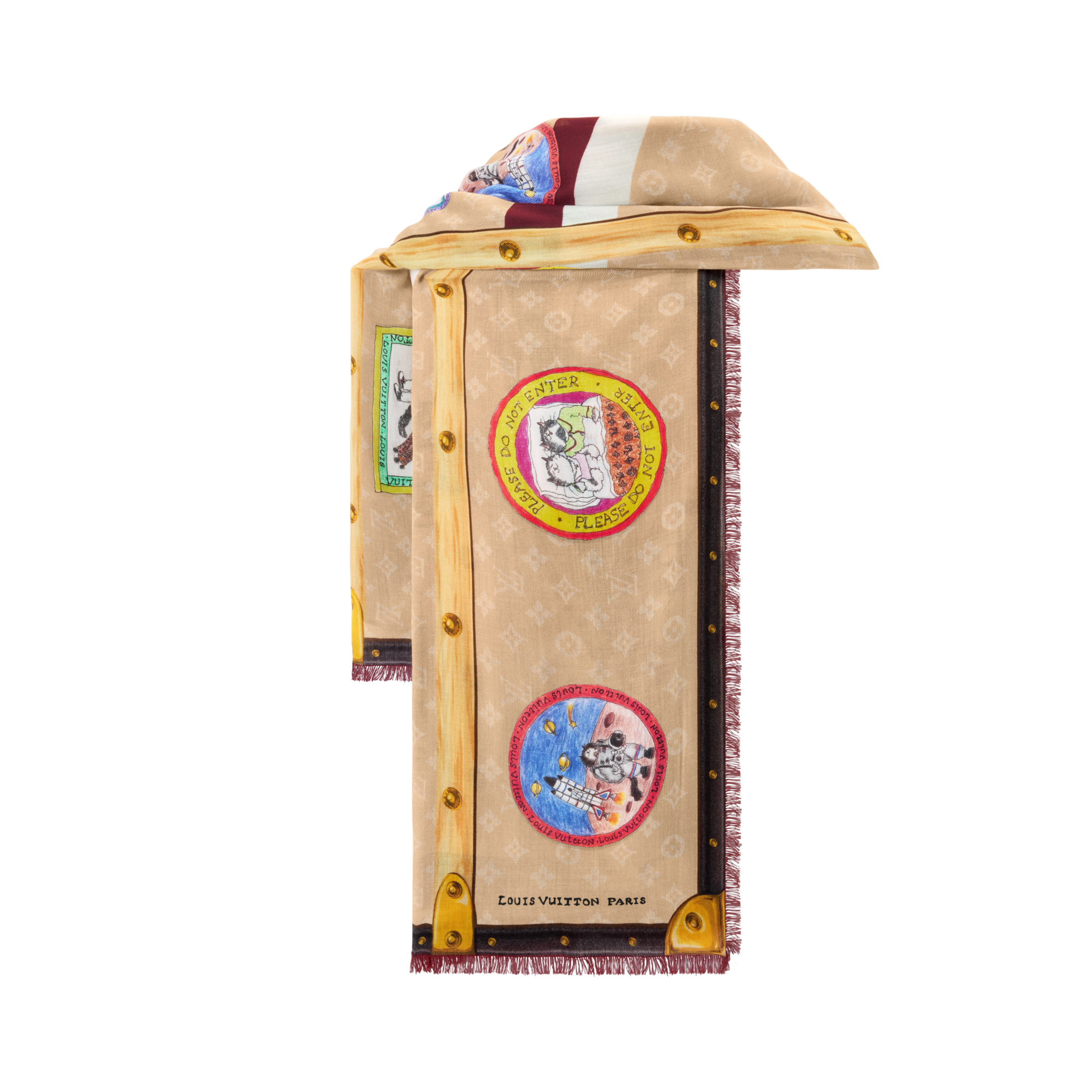 My LV Trunk Stole S00 in Women