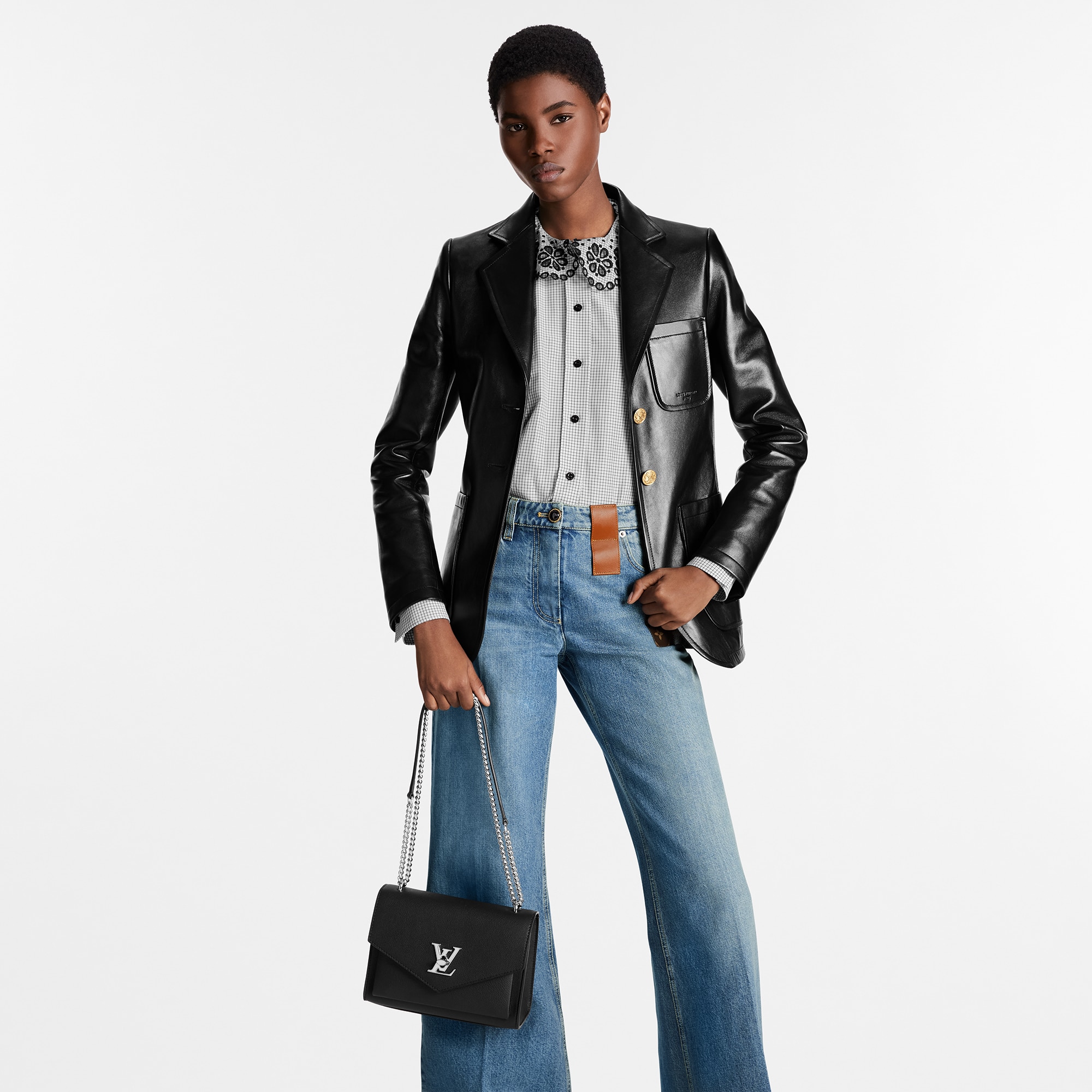 Mylockme Chain Bag Lockme Leather in Women