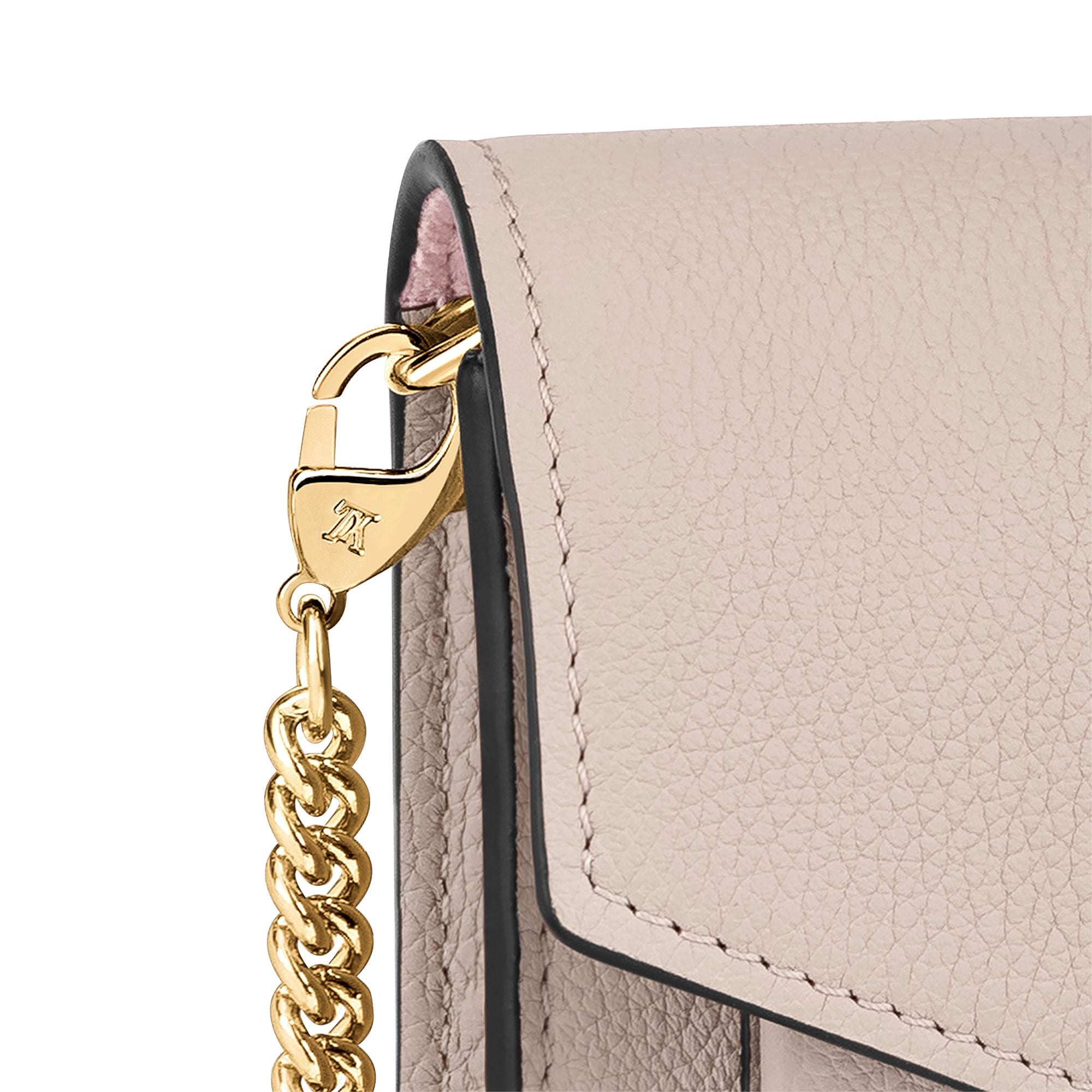 Mylockme Chain Pochette Lockme Leather in Women