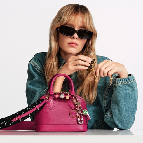 Nano Alma Epi Leather in Women's Wallets and Small Leather Goods Wallets on Chain and Micro Bags collections by Louis Vuitton