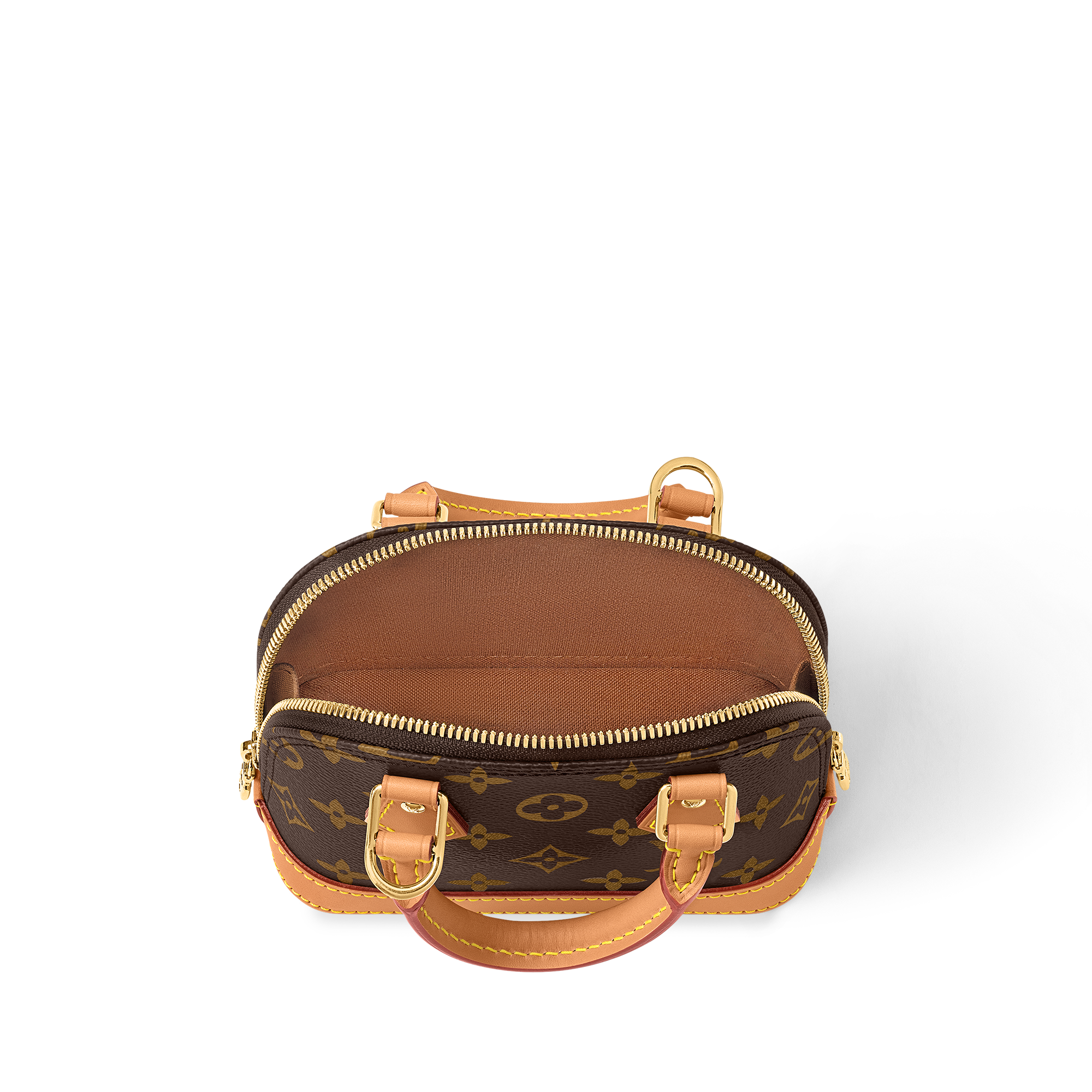 Nano Alma Monogram Canvas in Women