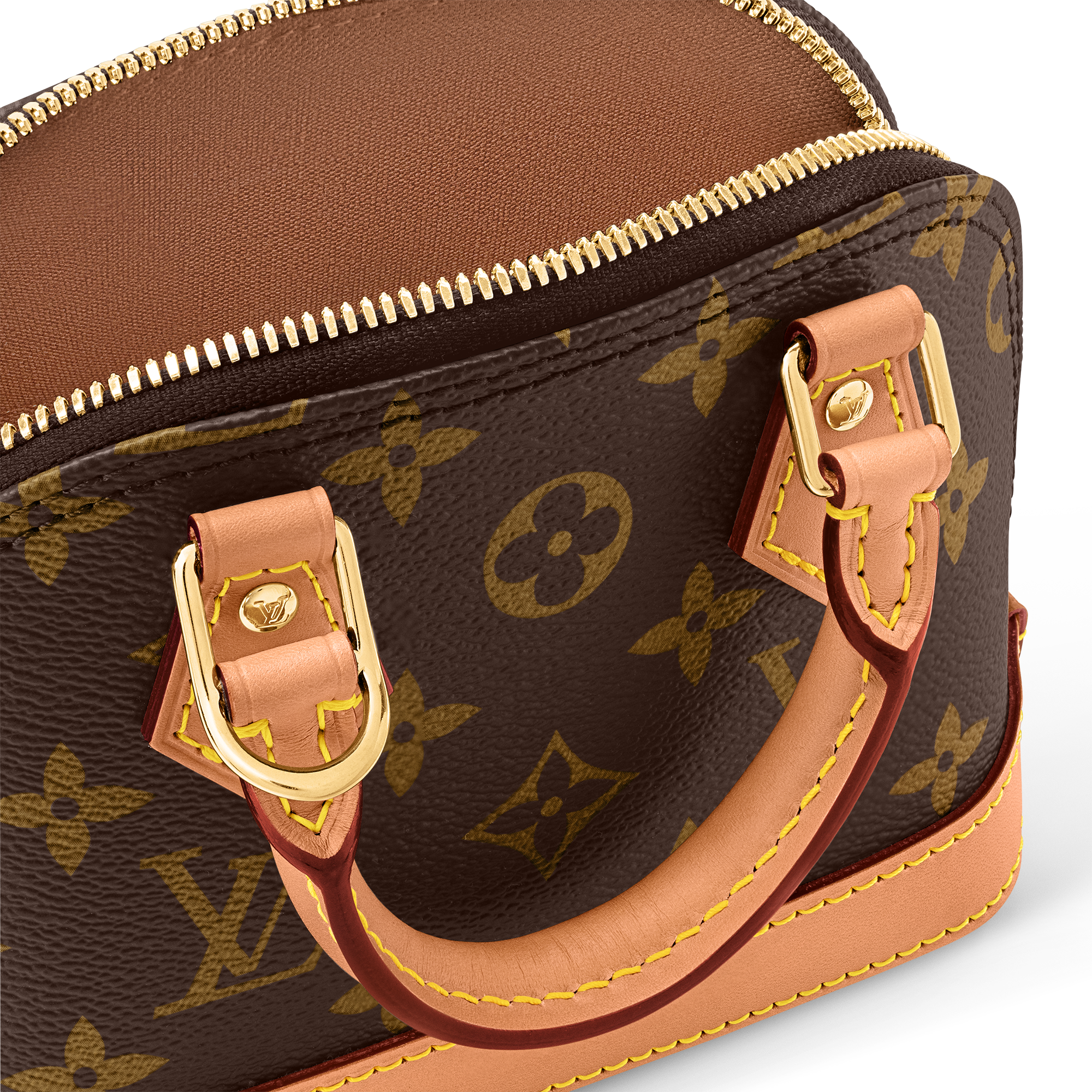 Nano Alma Monogram Canvas in Women
