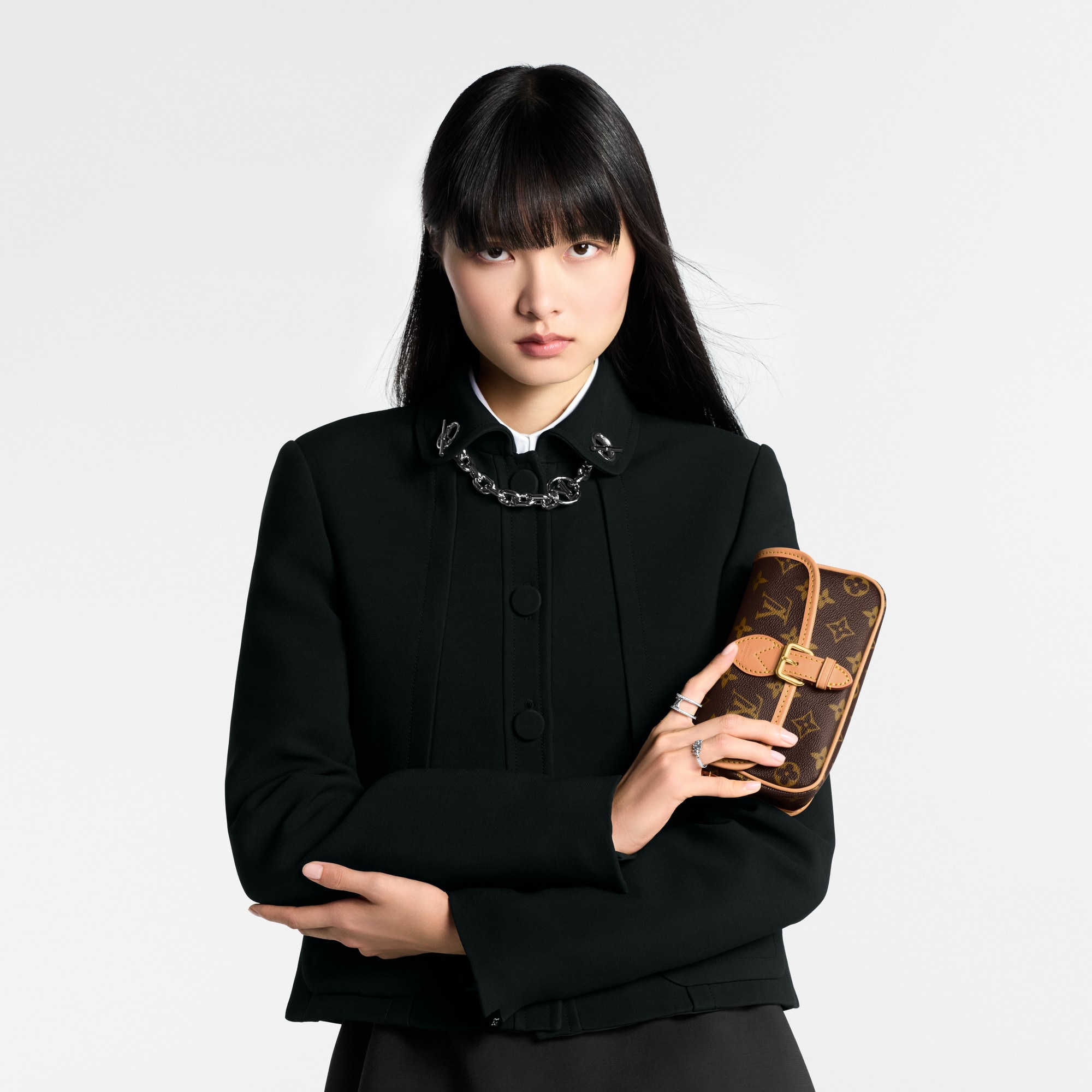 Nano Diane Monogram Canvas in Women