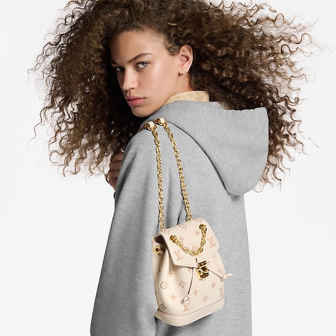 Nano Noé Backpack Bicolor Monogram Empreinte Leather in Women's Wallets and Small Leather Goods Wallets on Chain and Micro Bags collections by Louis Vuitton (Product zoom)