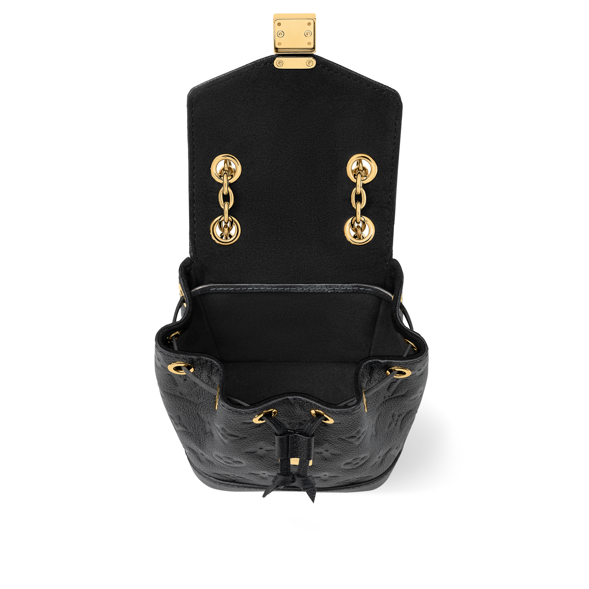 Nano Noé Backpack Monogram Empreinte Leather in Women