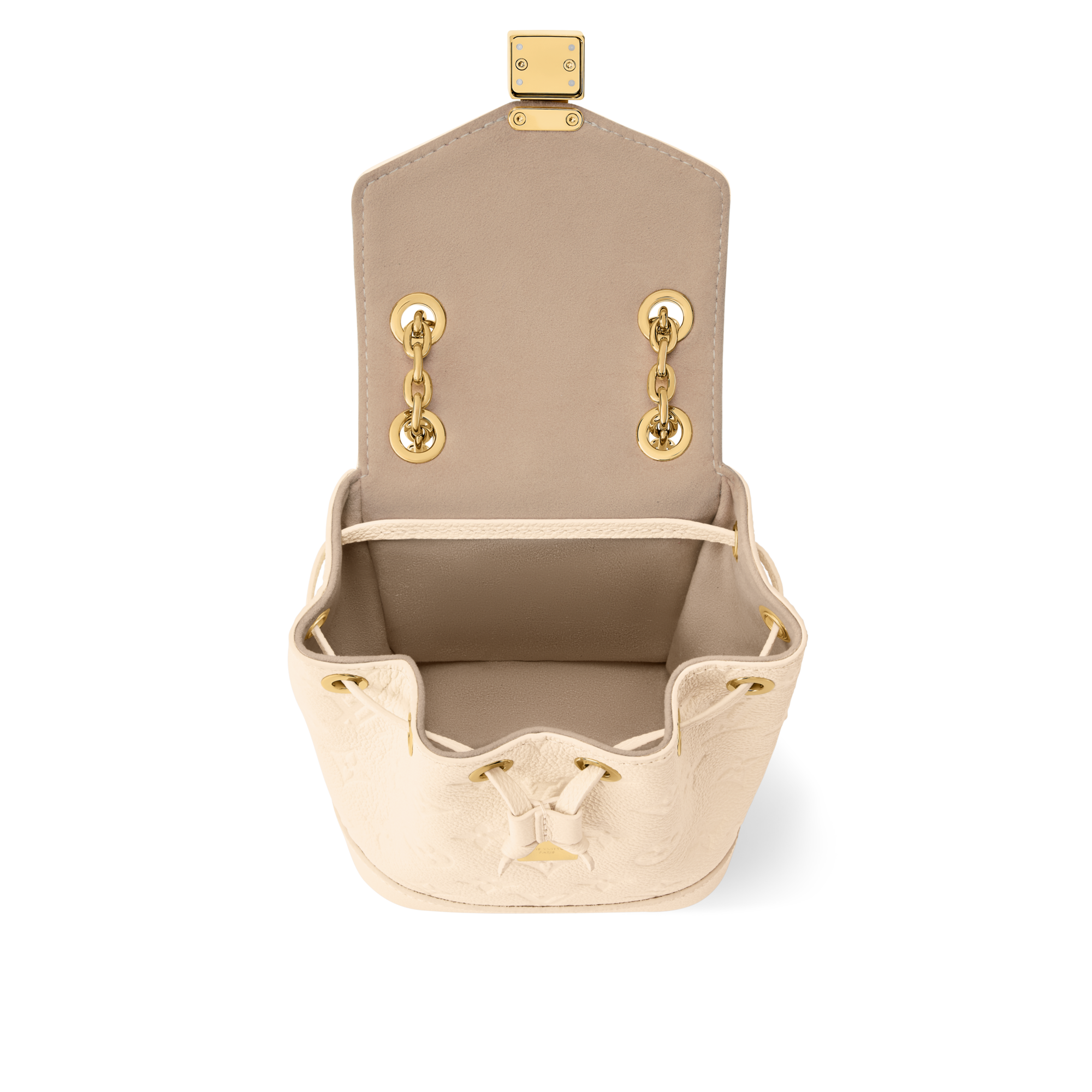 Nano Noé Backpack Monogram Empreinte Leather in Women