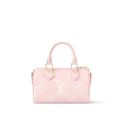 Nano Speedy Monogram Empreinte Leather in Women's Wallets and Small Leather Goods Wallets on Chain and Micro Bags collections by Louis Vuitton (Product zoom)