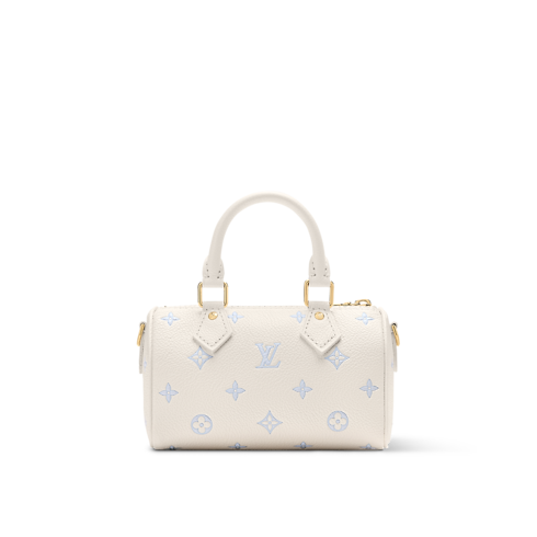 Nano Speedy Monogram Empreinte Leather in Women's Wallets and Small Leather Goods Wallets on Chain and Micro Bags collections by Louis Vuitton (Product zoom)