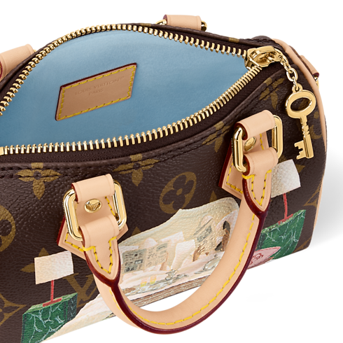 Nano Speedy Other Monogram Canvas in Women's Wallets and Small Leather Goods Nano Bags and Chain Wallets collections by Louis Vuitton (Product zoom)