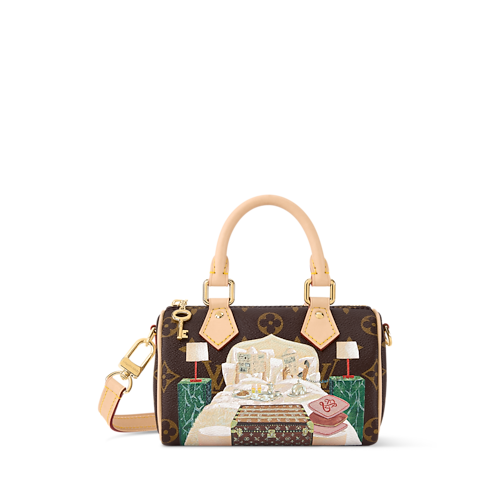 Nano Speedy Other Monogram Canvas in Women's Wallets and Small Leather Goods Nano Bags and Chain Wallets collections by Louis Vuitton (Product zoom)