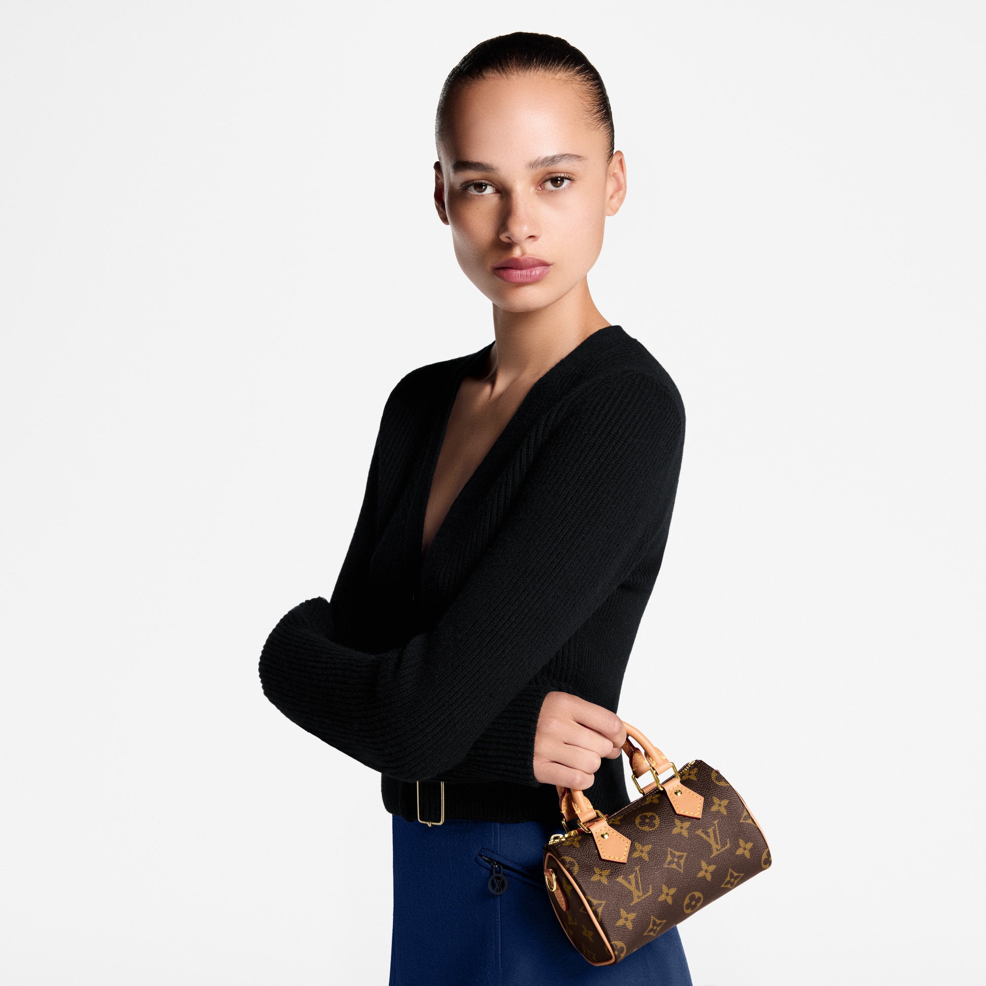 Nano Speedy Monogram Canvas in Women