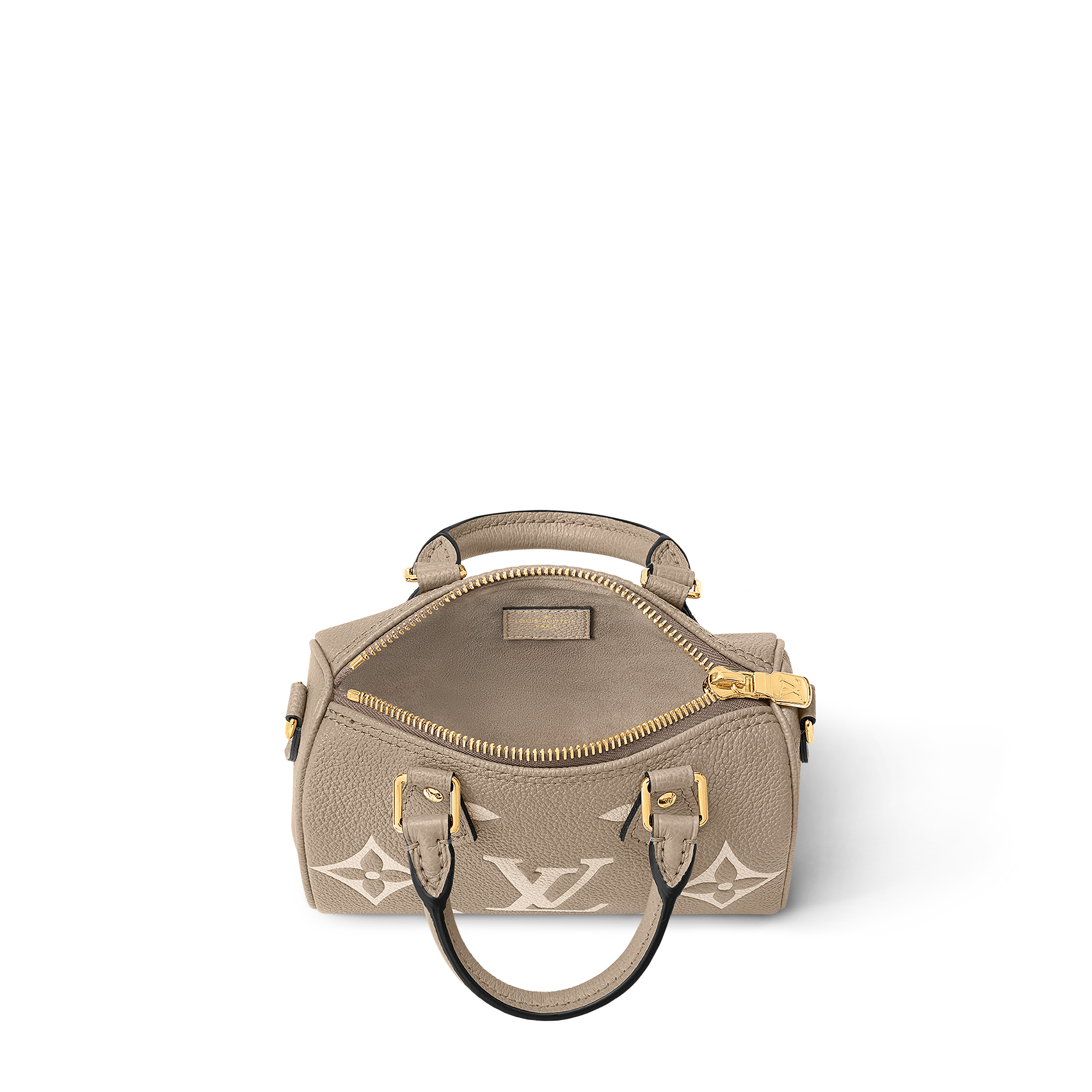 Nano Speedy Bicolor Monogram Empreinte Leather in Women