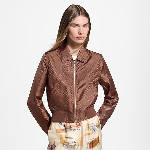 Nanogram Bomber Jacket in Women's Ready-to-Wear Coats and Jackets collections by Louis Vuitton (Product zoom)