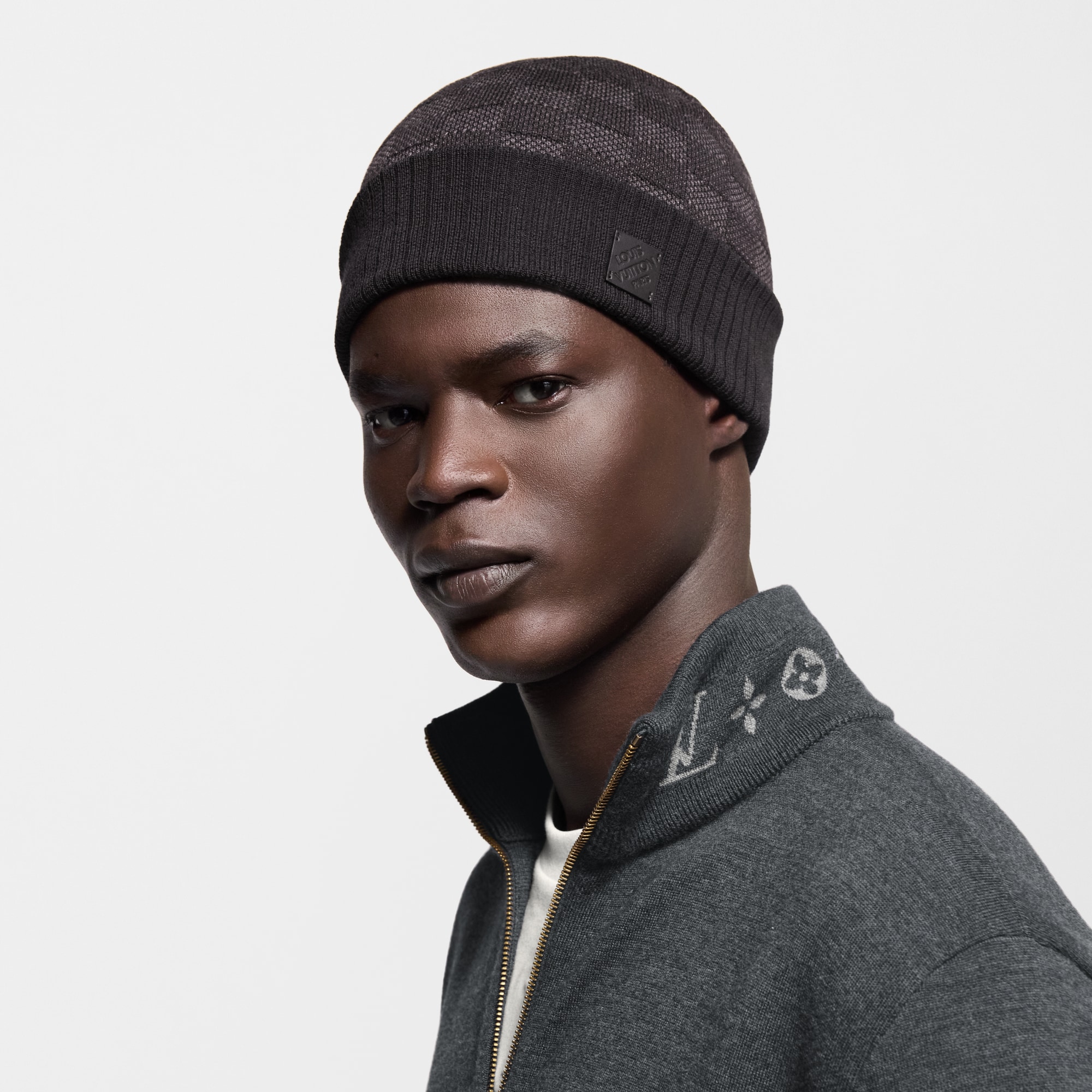 Néo Petit Damier Beanie S00 in Men