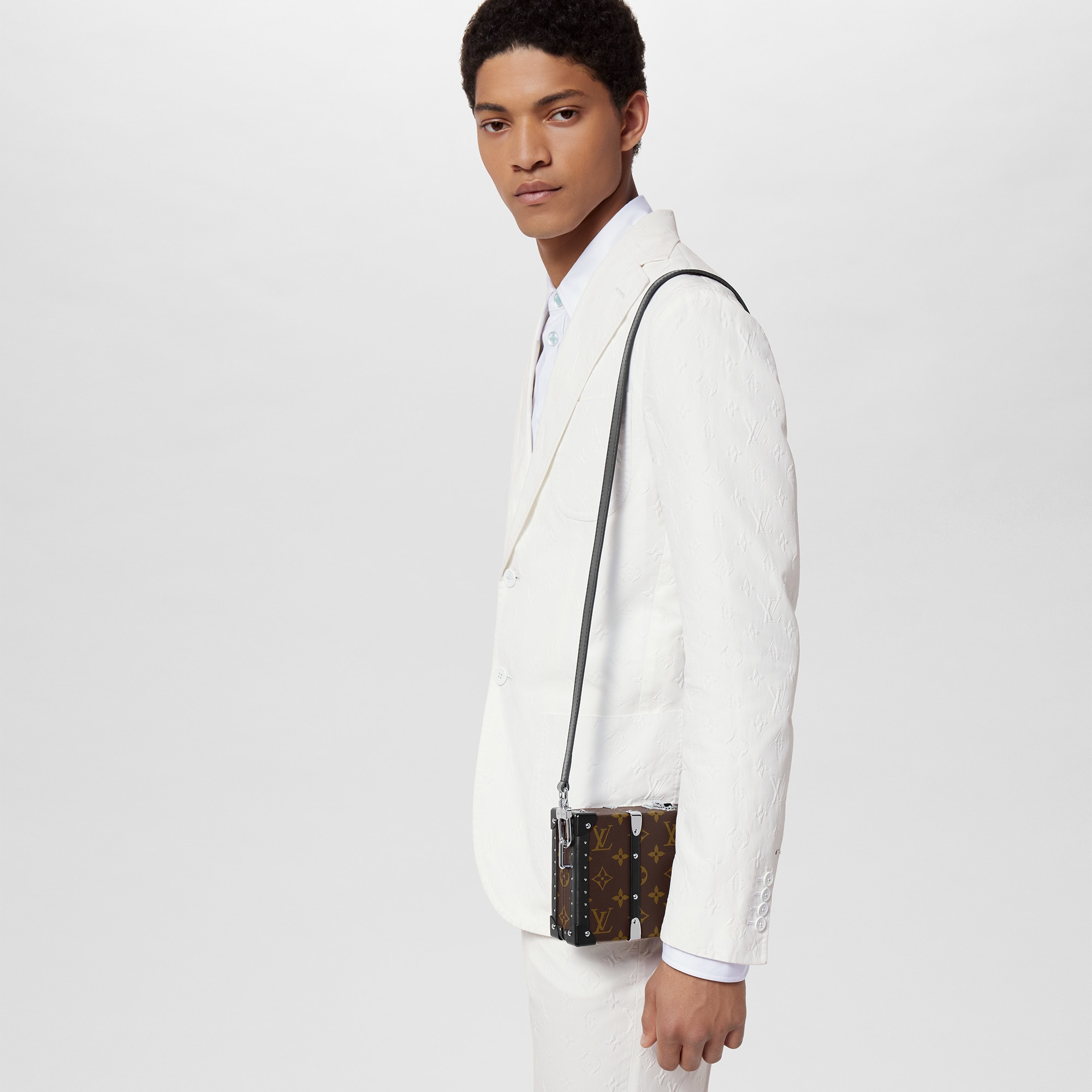 Neo Wallet Trunk Monogram Macassar Canvas in Les Extraordinaires