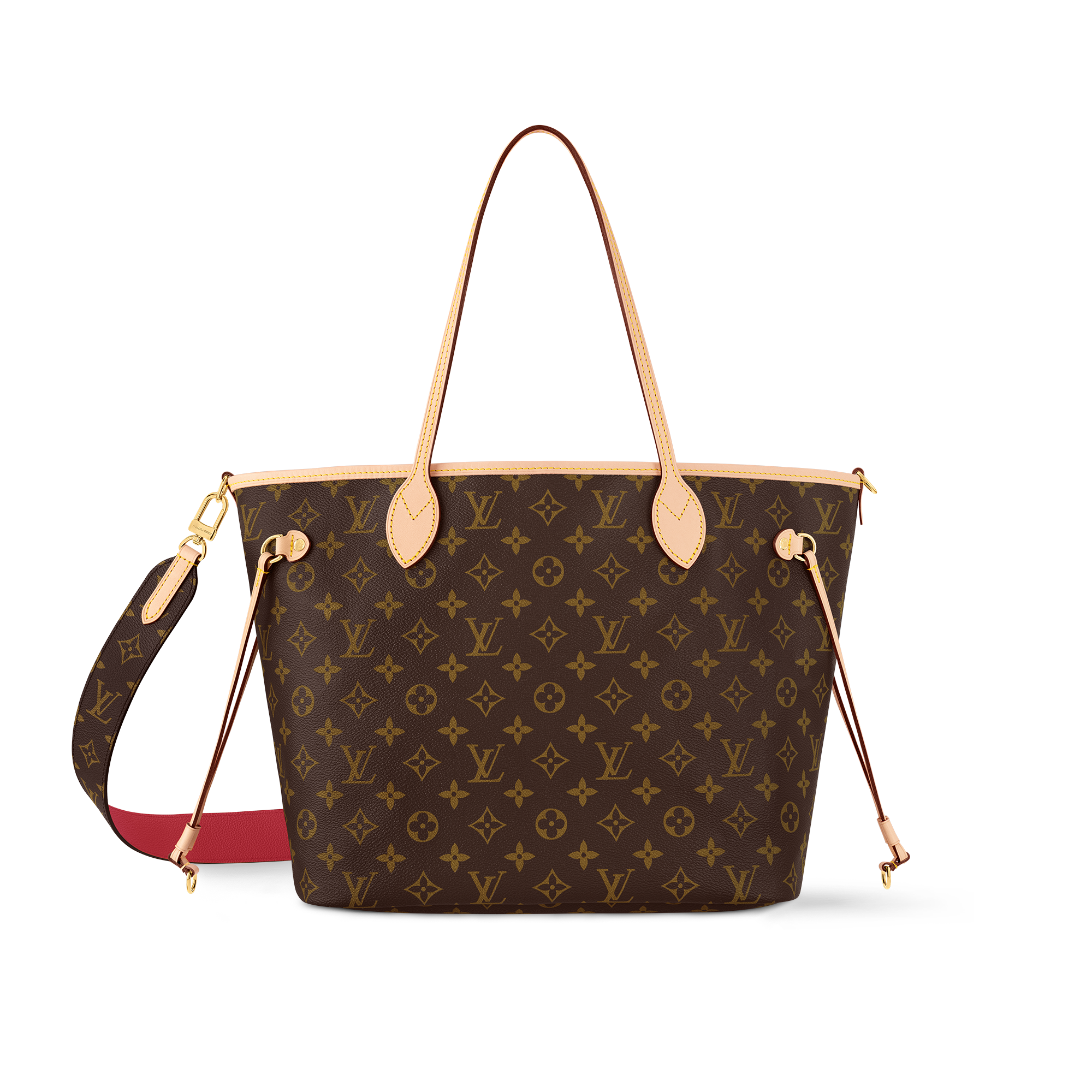 Neverfull Bandoulière Inside Out MM Monogram Canvas in Bags and Small Leather Goods