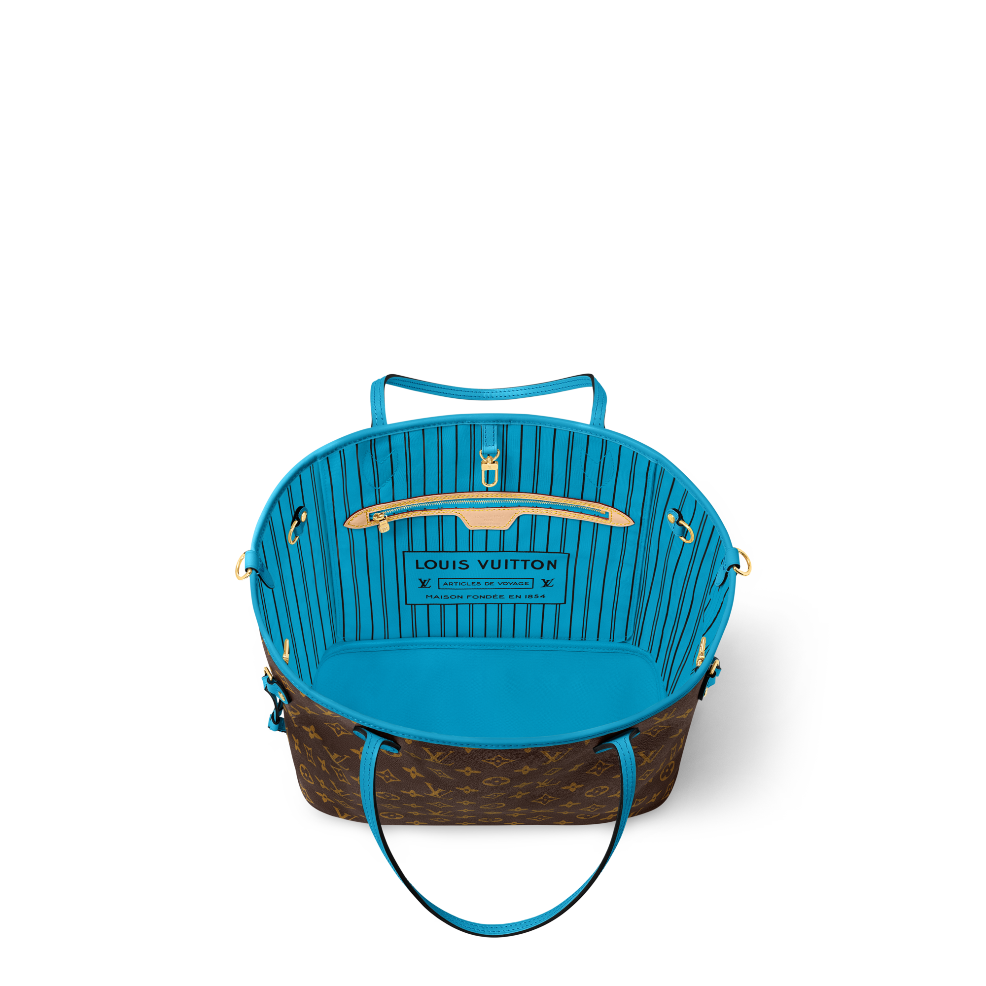 Neverfull Bandoulière Inside Out MM Monogram Canvas in Bags and Small Leather Goods