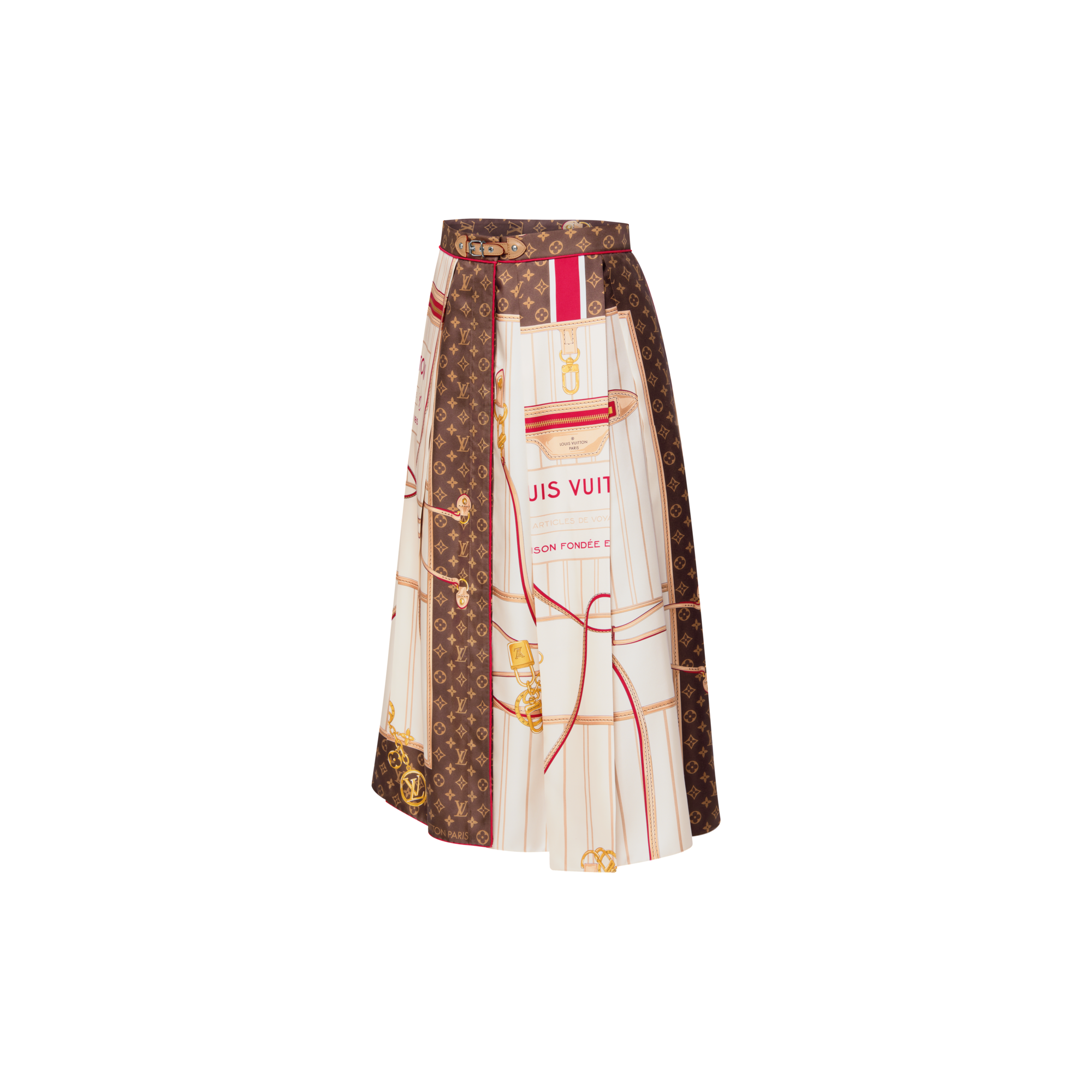 Neverfull Foulard Print Midi Skirt  in Women