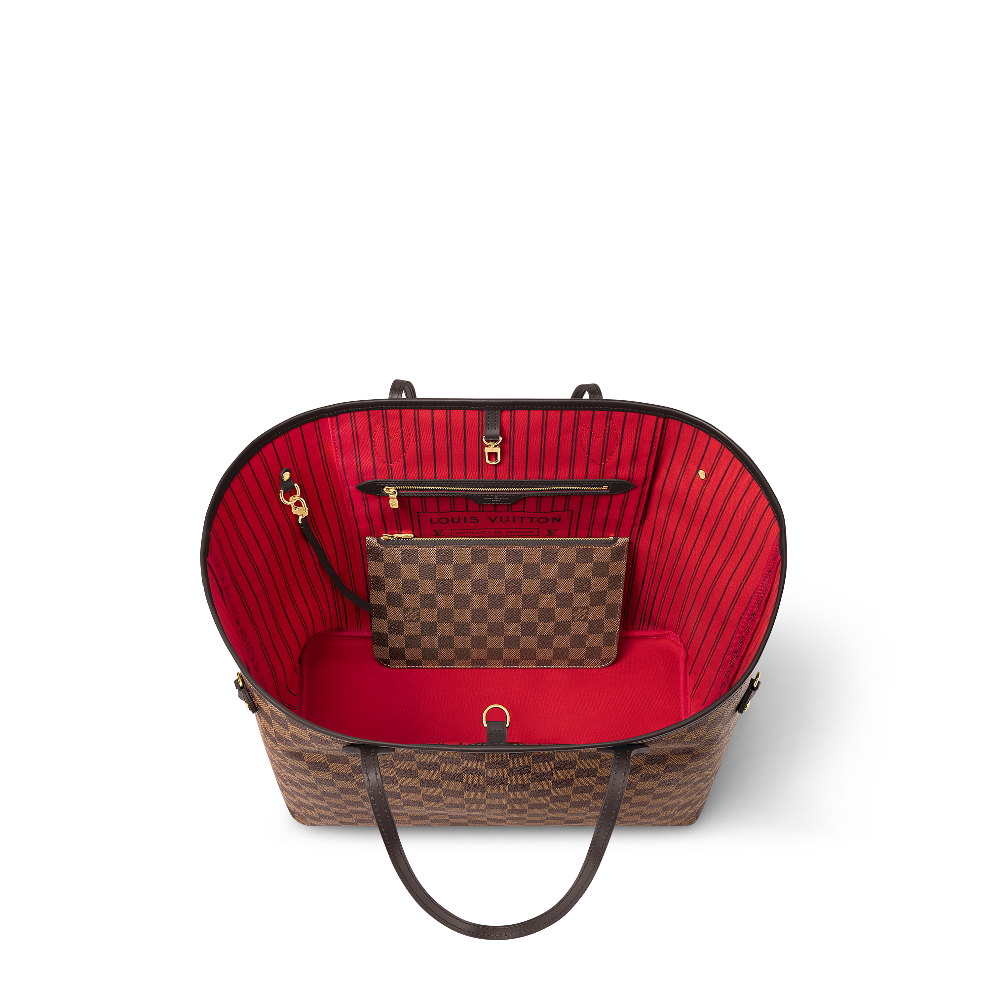 Neverfull GM Damier Ebene Canvas in Women