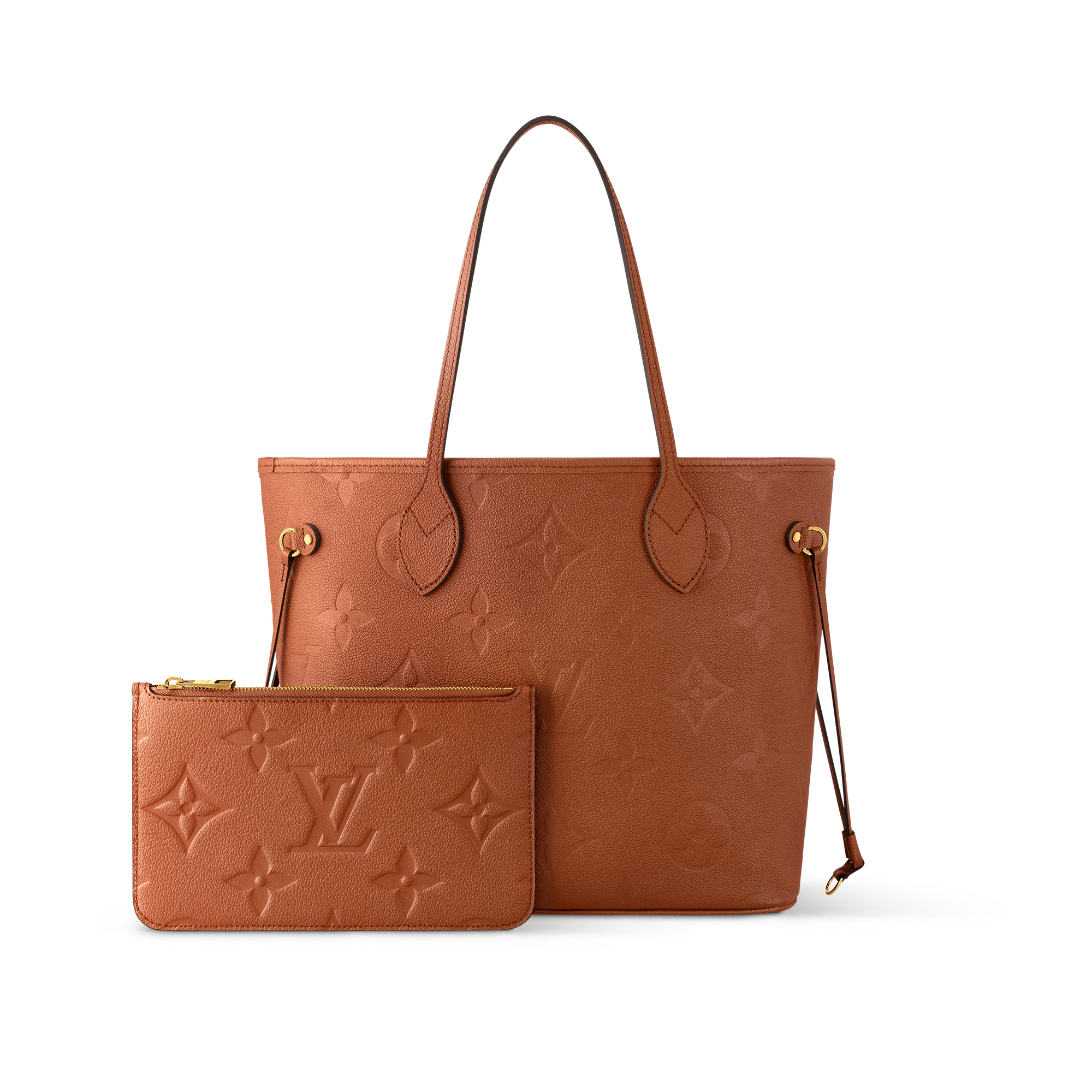 Neverfull MM Monogram Empreinte Leather in Women