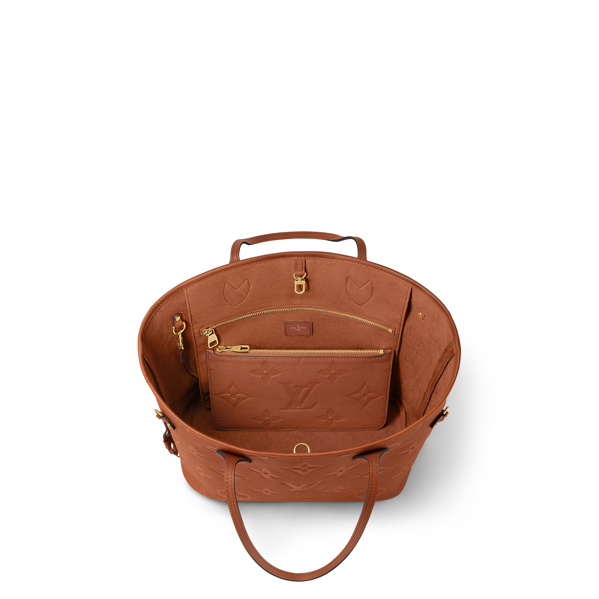 Neverfull MM Monogram Empreinte Leather in Women