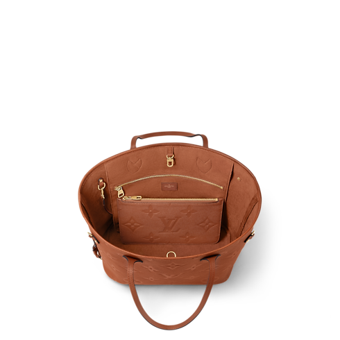 Neverfull MM Monogram Empreinte Leather in Women's Handbags All Handbags collections by Louis Vuitton (Product zoom)