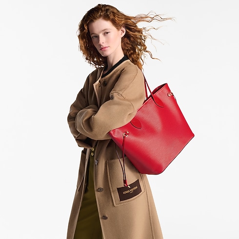 Neverfull MM Epi Leather in Bags and Small Leather Goods's Women Bags LV Icons collections by Louis Vuitton (Product zoom)