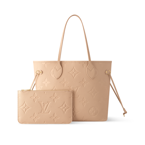 Neverfull MM Monogram Empreinte Leather in Women's Handbags All Handbags collections by Louis Vuitton (Product zoom)