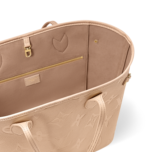 Neverfull MM Monogram Empreinte Leather in Women's Handbags All Handbags collections by Louis Vuitton (Product zoom)