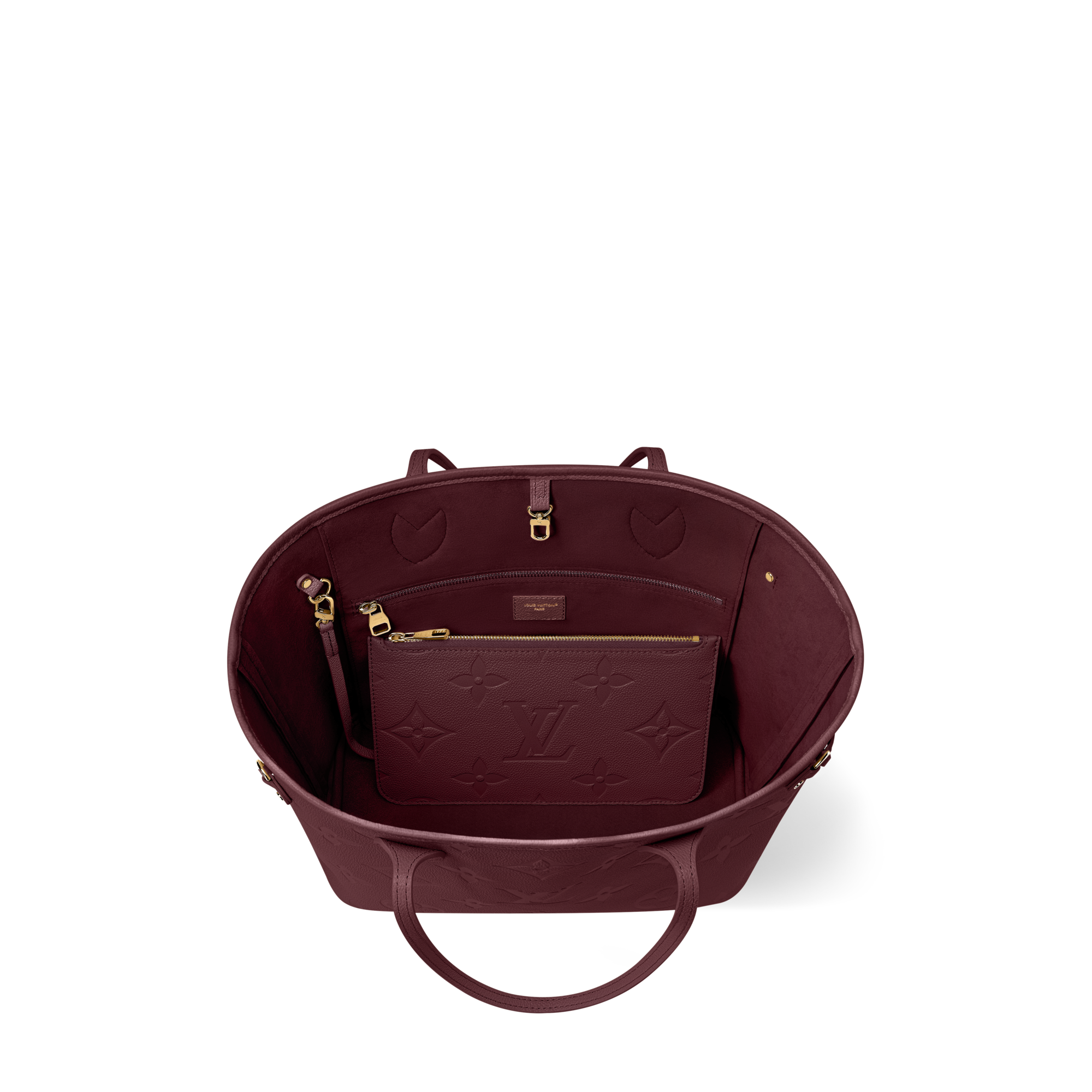 Neverfull MM Monogram Empreinte Leather in Women