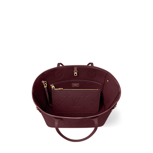 Neverfull MM Monogram Empreinte Leather in Women's Handbags All Handbags collections by Louis Vuitton (Product zoom)