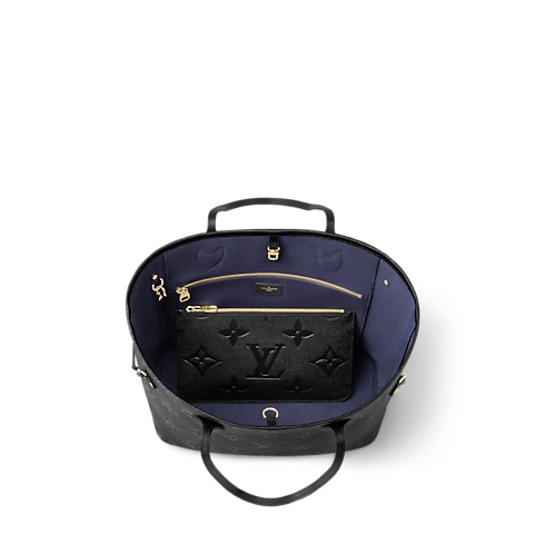 Neverfull MM Monogram Empreinte Leather in Women's Handbags All Handbags collections by Louis Vuitton (Product zoom)