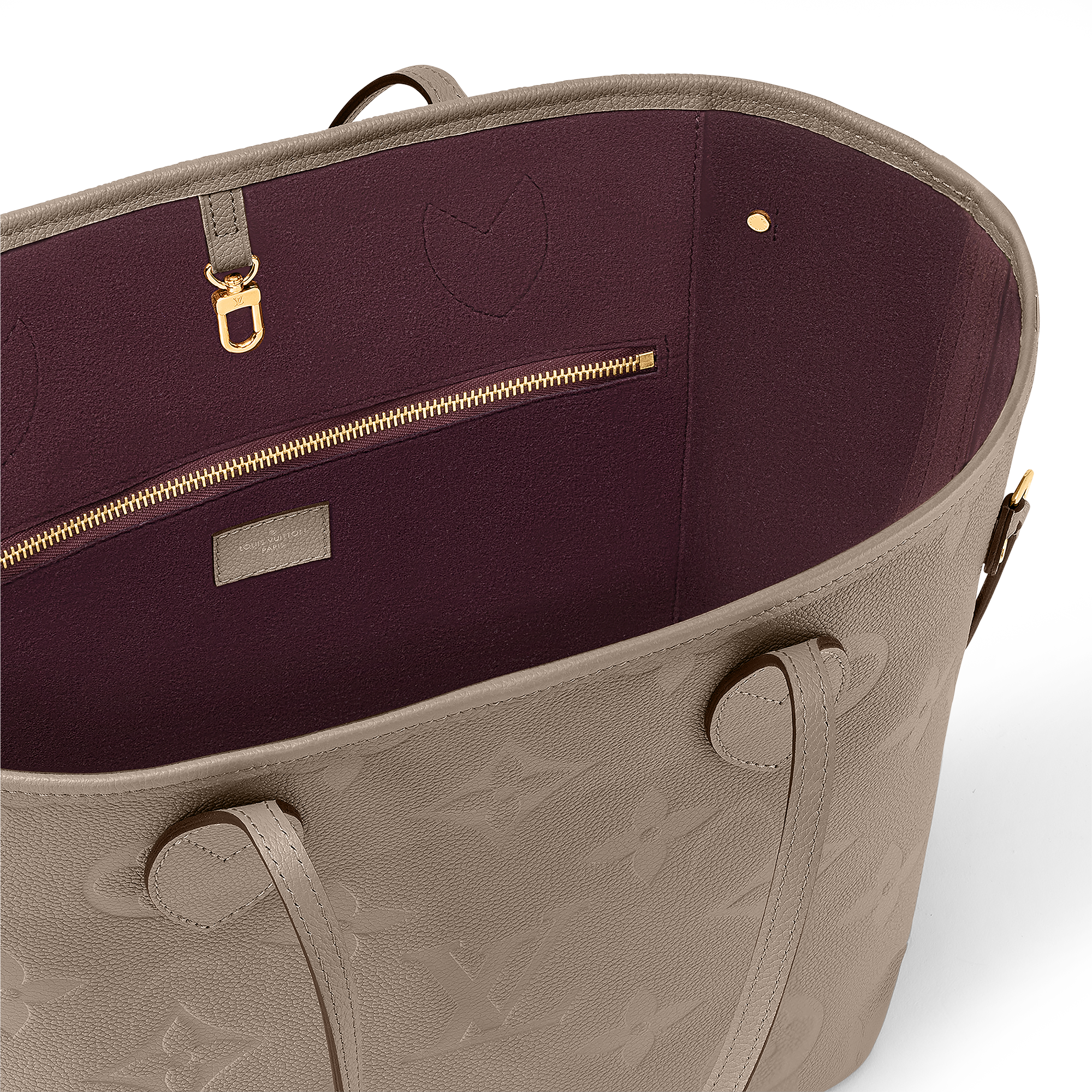 Neverfull MM Monogram Empreinte Leather in Women