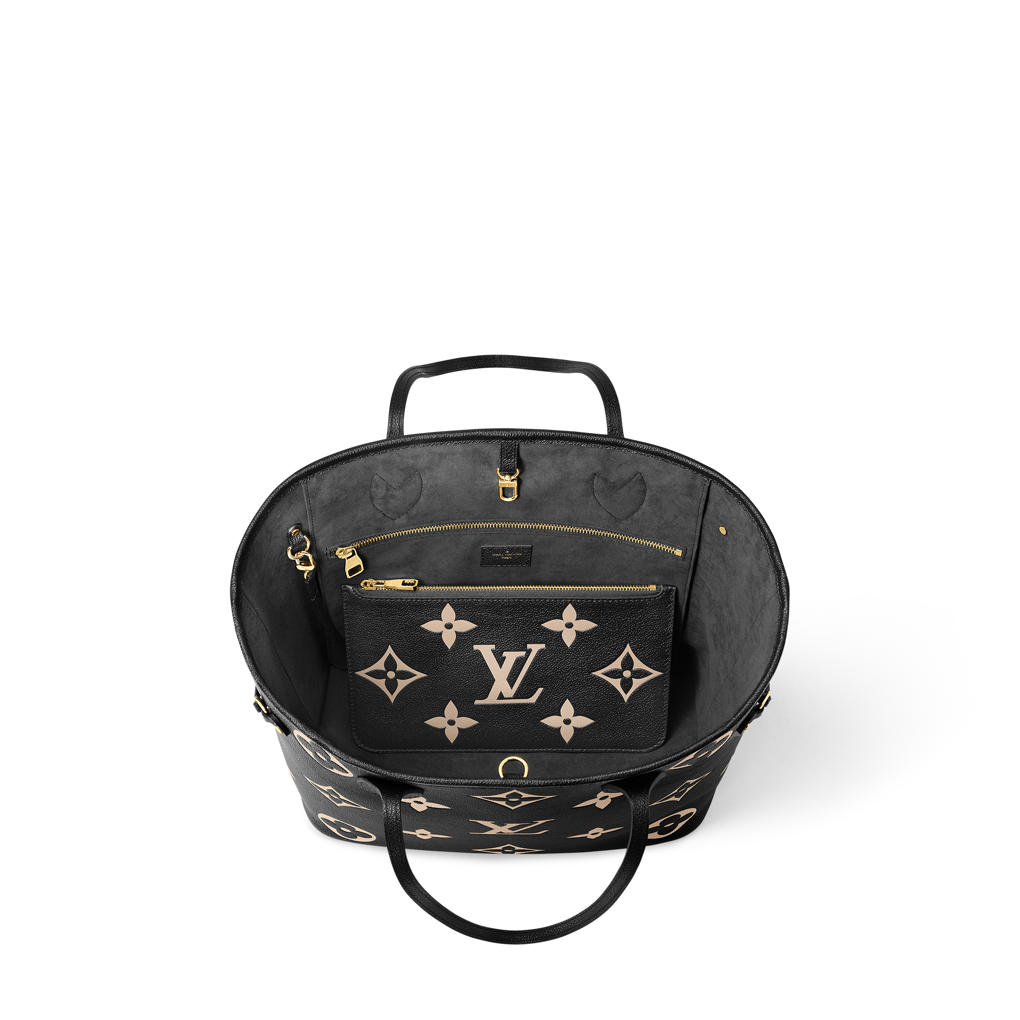 Neverfull MM Monogram Empreinte Leather in Women